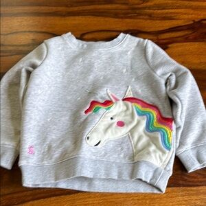 Adorable unicorn sweatshirt